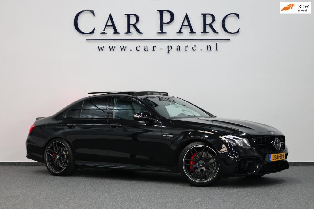 Mercedes-Benz E-klasse AMG 63 4MATIC 650+PK LED/VIRTUAL/SFEE, Auto's, Mercedes-Benz, Automaat, Gebruikt, Zwart, 11 km/l