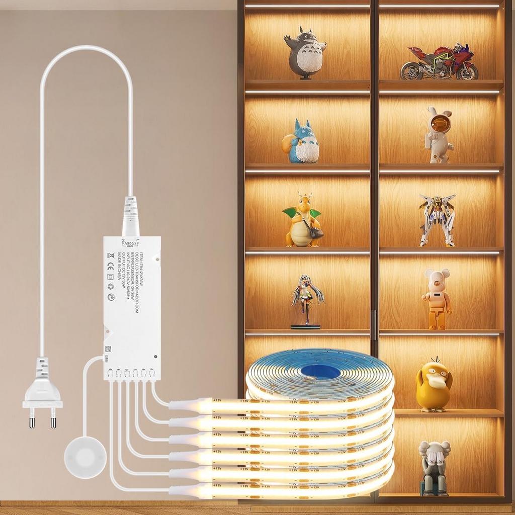 LED Kastverlichting  - 6-in-1 Set, Ophalen of Verzenden, Nieuw, 25 tot 50 cm, Minder dan 100 cm