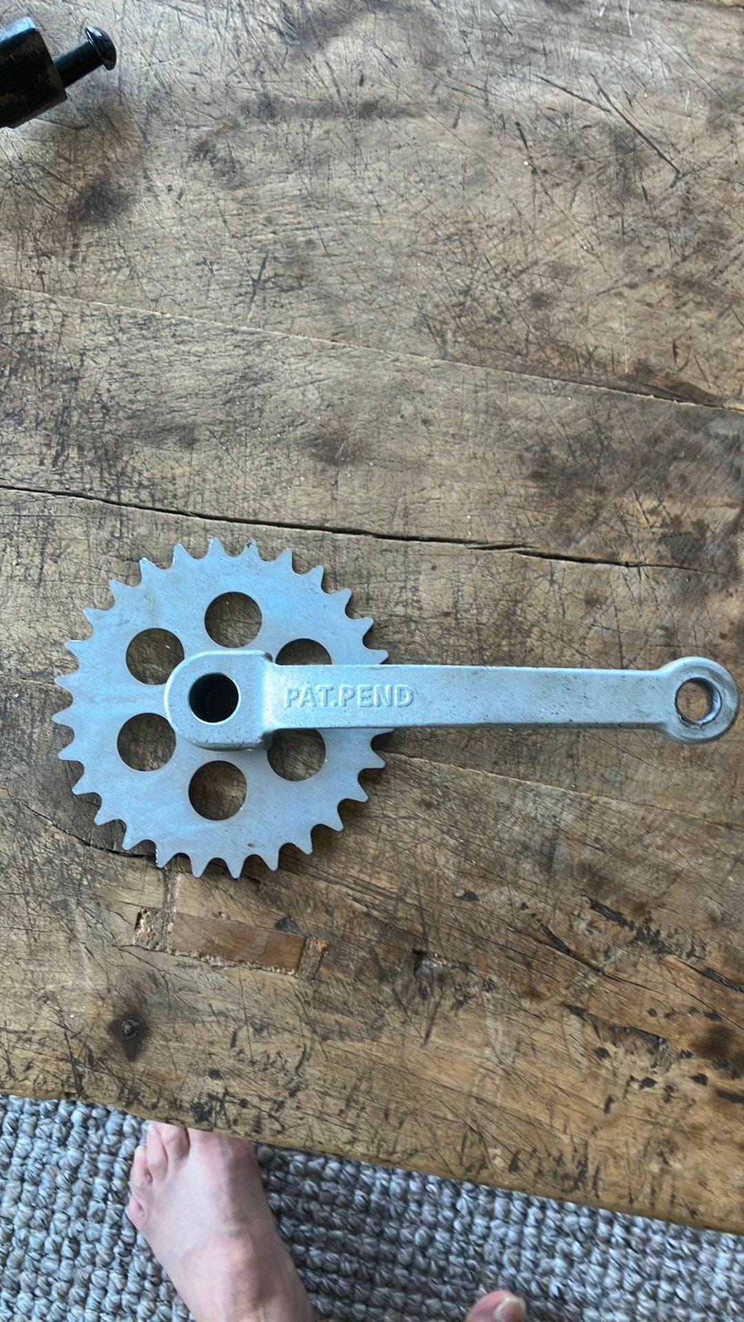 Yamaha fs1 orginele tandwiel crank, Ophalen of Verzenden, Zo goed als nieuw, Yamaha