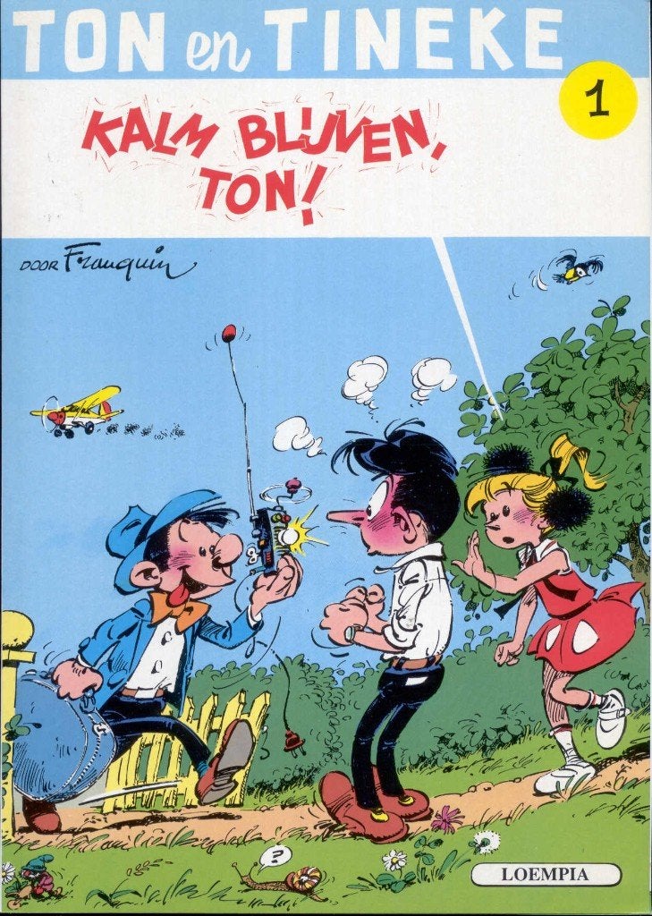 Ton en Tineke, 3x SC, in zeer goede staat, Ophalen of Verzenden, Zo goed als nieuw, Franquin / Goscinny - Peyo - Regnier - Tibet
