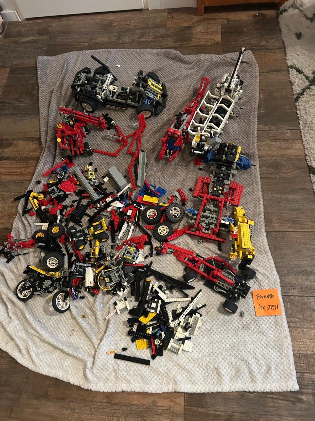 Lego partij technic jaren 80/90, Ophalen of Verzenden, Zo goed als nieuw