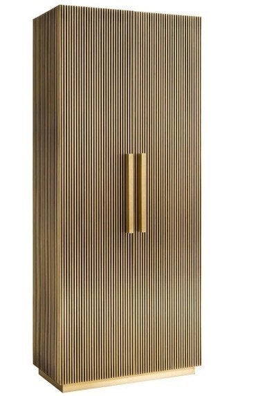 Richmond Interiors Ironville opbergkast — Goud — NIEUW, Ophalen, Overige materialen, Nieuw, 50 tot 100 cm