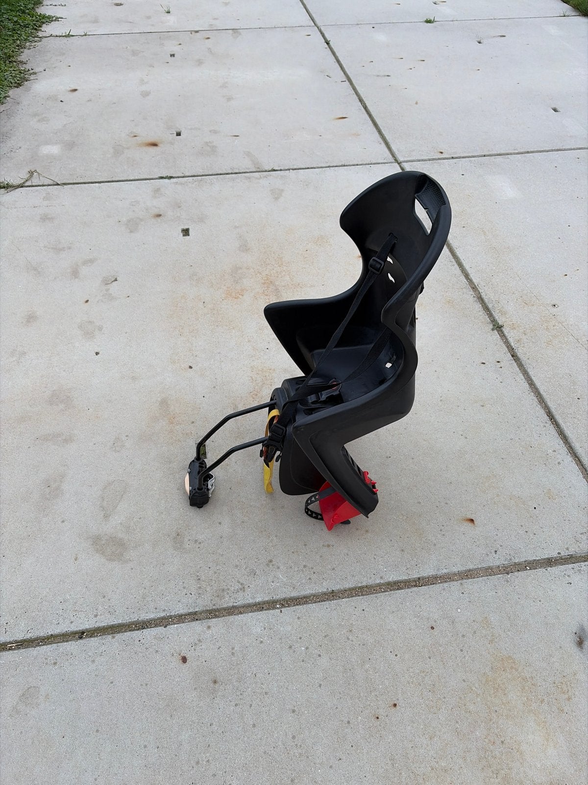 Polisport Achterzitje Fiets - Comfortabel en Veilig, Achterzitje, Ophalen, 15 t/m 25 kg, Gebruikt