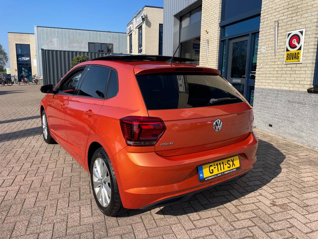 Volkswagen Polo 1.0 TSI Comfortline- automaat-panodak-NAP, Gebruikt, Euro 6, 49 €/maand, Origineel Nederlands