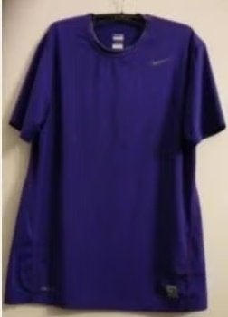 Als nieuw NIKE Pro fitted dry Fit paars XL, Verzenden, Paars, Maat 56/58 (XL), Zo goed als nieuw