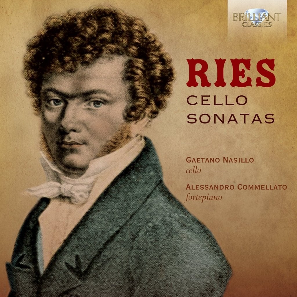 NIEUW Ries: Cello Sonatas / Nasillo, Commellato, Inclusief boekje, Kamermuziek, Ophalen of Verzenden, Romantiek