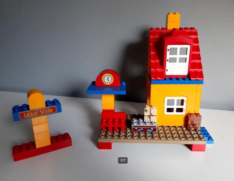Lego / Duplo Station, Ophalen of Verzenden, Zo goed als nieuw, Duplo
