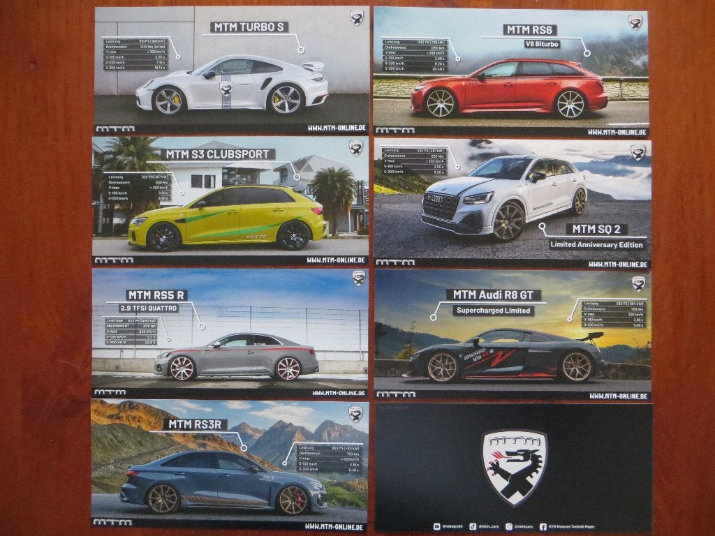 MTM Tuning: Audi en Porsche, Ophalen of Verzenden, Nieuw, Porsche
