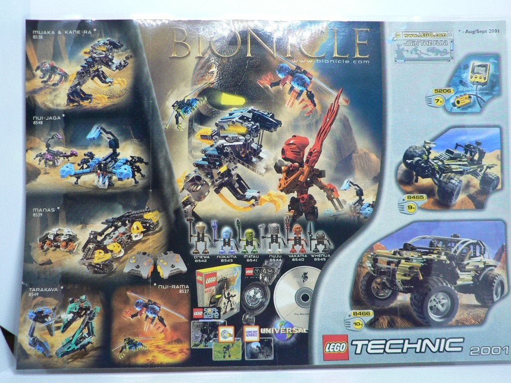 LEGO BIONICLES, Ophalen of Verzenden, Zo goed als nieuw, Overige merken
