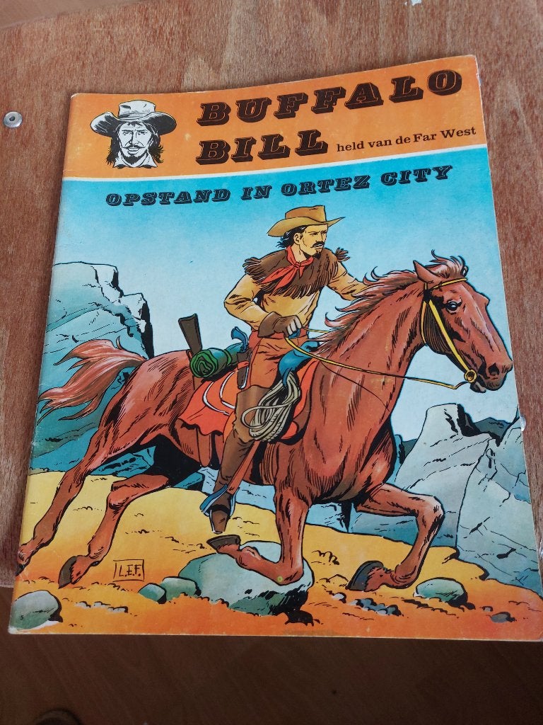 Buffalo Bill , opstand in Ortez City, Eén stripboek, Ophalen of Verzenden, Zo goed als nieuw
