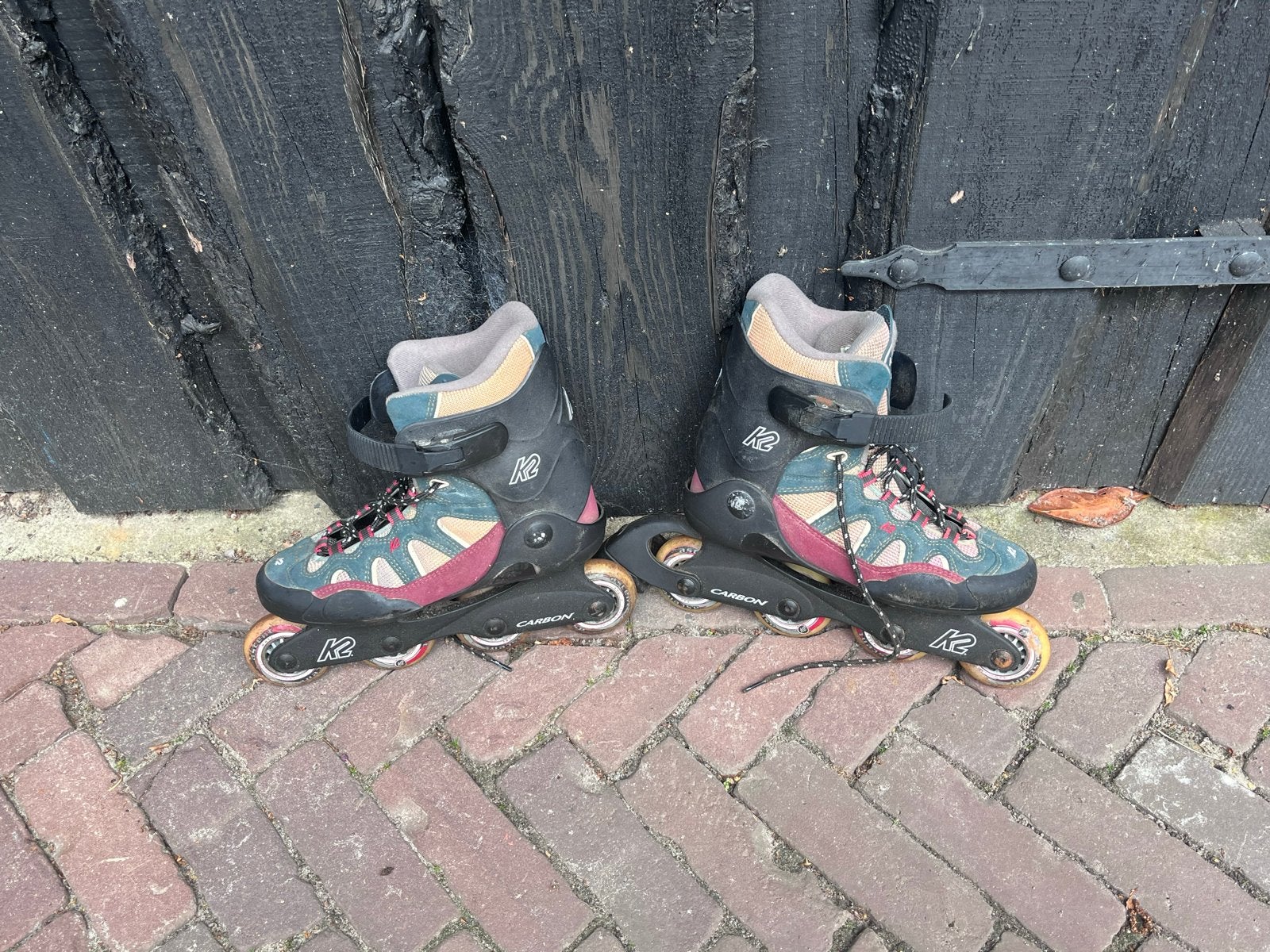 Gratis K2 Skeelers maat 39,5, Sport en Fitness, Skeelers, Ophalen, Gebruikt, Inline skates 4 wielen, K2