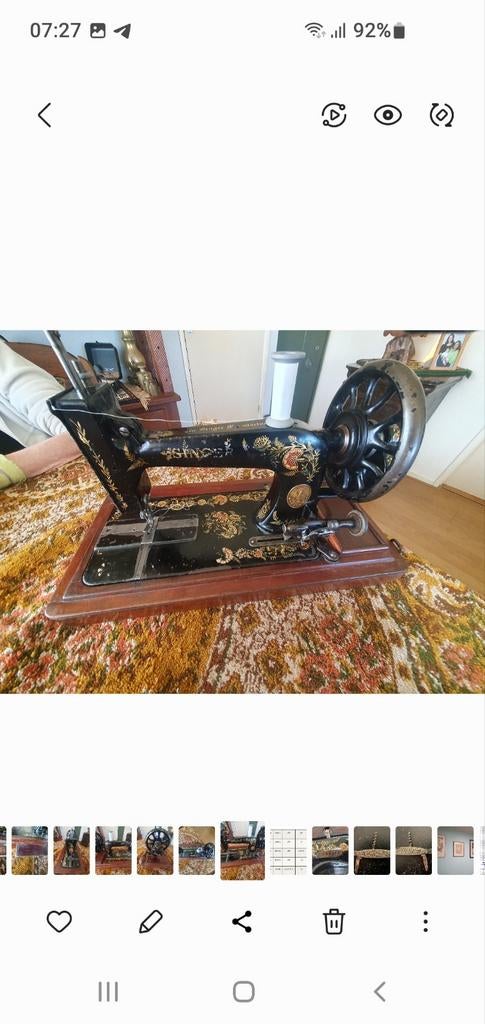 Singer naaimachine 1904, Ophalen of Verzenden