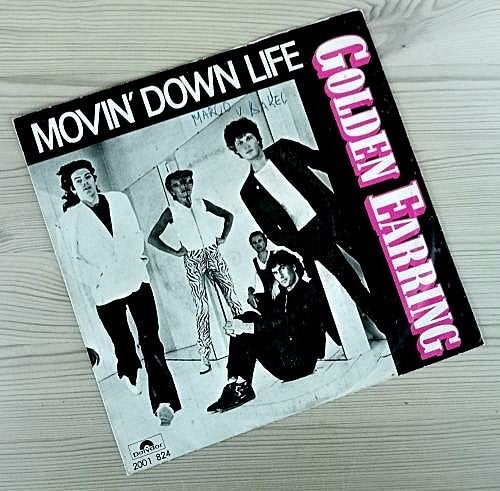 Golden Earring: Moving down life- can't talk now, Ophalen of Verzenden, Gebruikt, Pop
