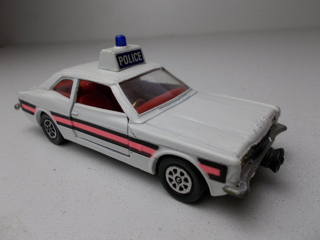 1973 Corgi Toys 402 FORD CORTINA GXL "POLICE" I.z.g.st., Ophalen of Verzenden, Zo goed als nieuw, Auto, Corgi
