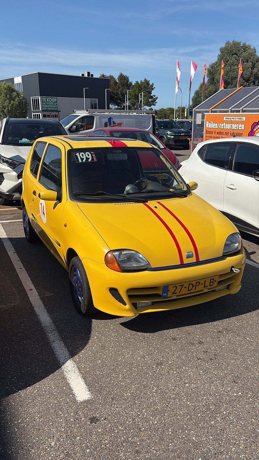 Fiat seicento 1.1L sporting 1999, Auto-onderdelen, Ophalen, Gebruikt, Fiat