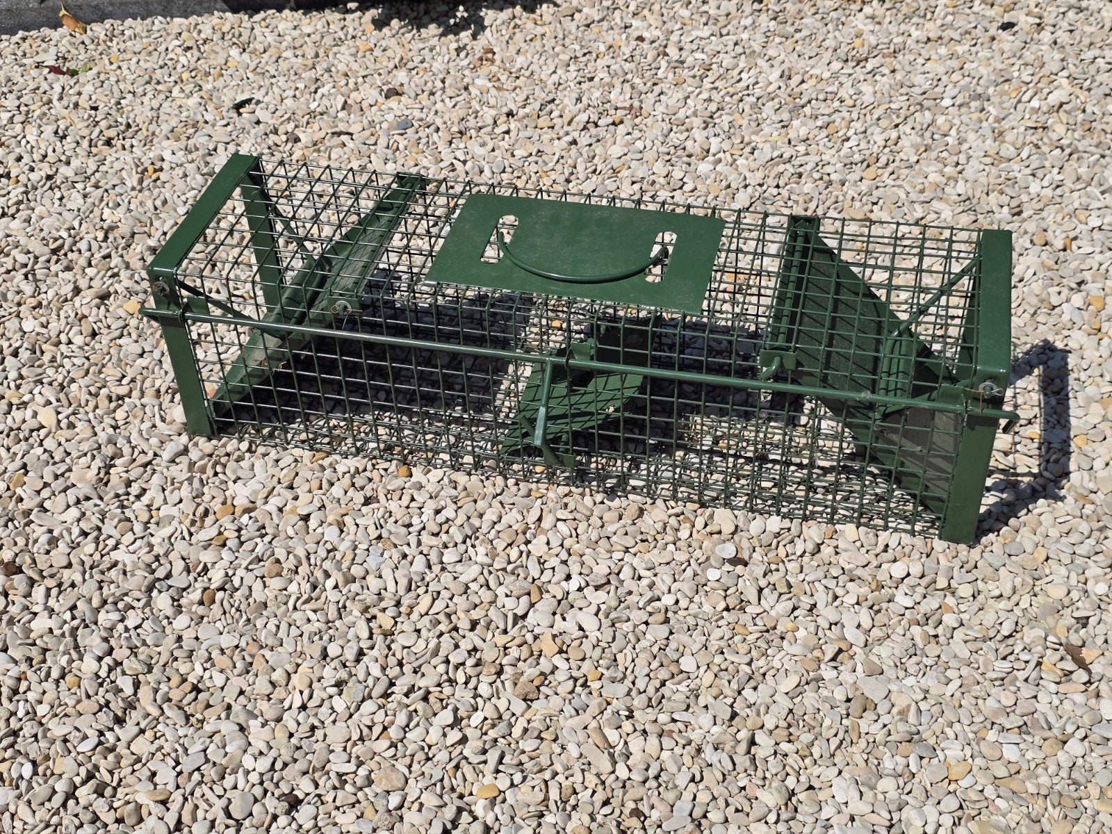 2-deurs ratten vang kooi, Ophalen