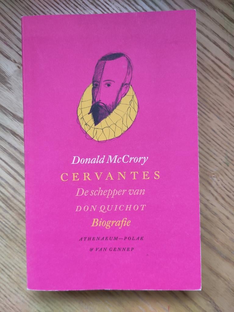 Cervantes biografie - Donald McCrory, Ophalen of Verzenden, Zo goed als nieuw, Donald McCrory, Kunst en Cultuur