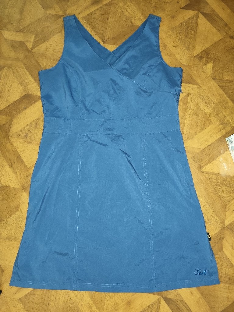 Jack Wolfskin travel jurk maat 42/XL, Blauw, Maat 42/44 (L), Ophalen of Verzenden, Zo goed als nieuw
