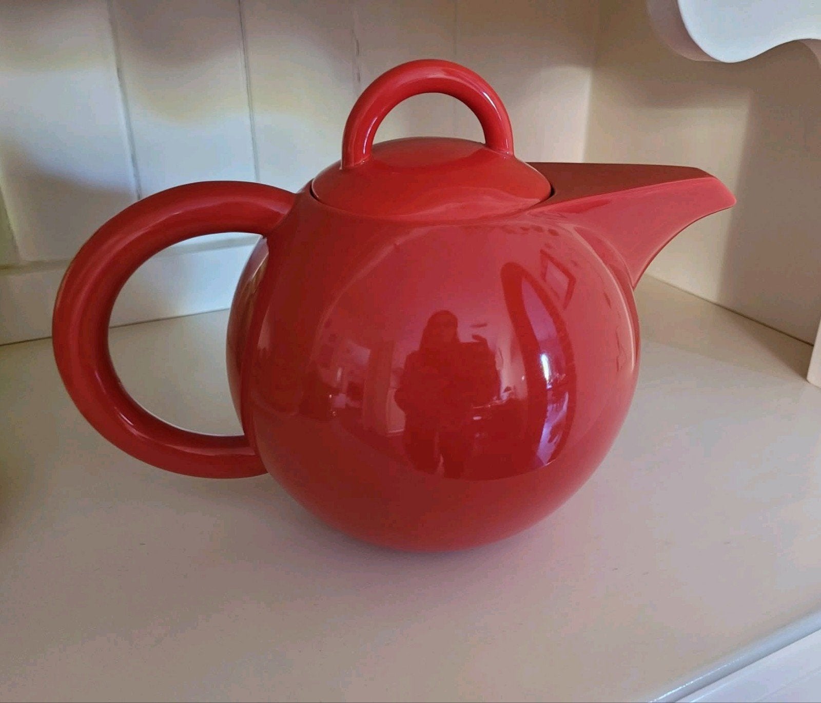 Asa Selection grote rode theepot - 2,5 liter -, Overige typen, Ophalen of Verzenden, Zo goed als nieuw, Overige stijlen
