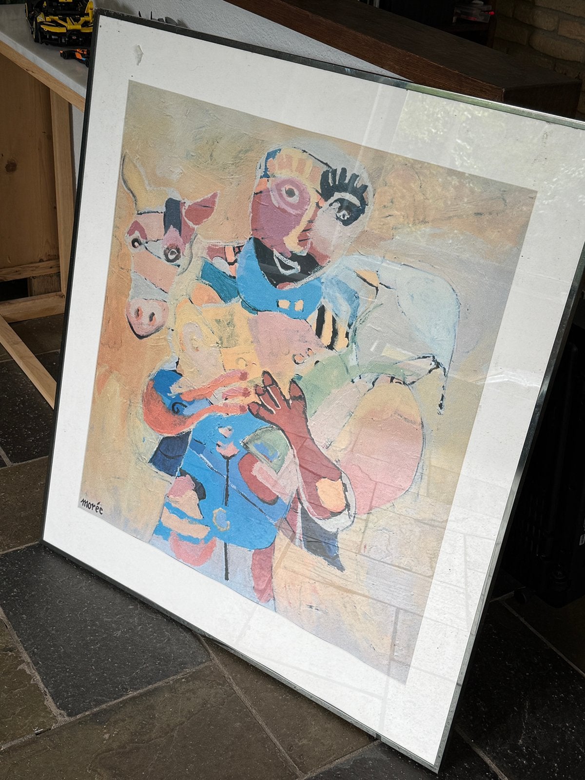 Leuke decoratie voor aan de muur, Moree, Ophalen