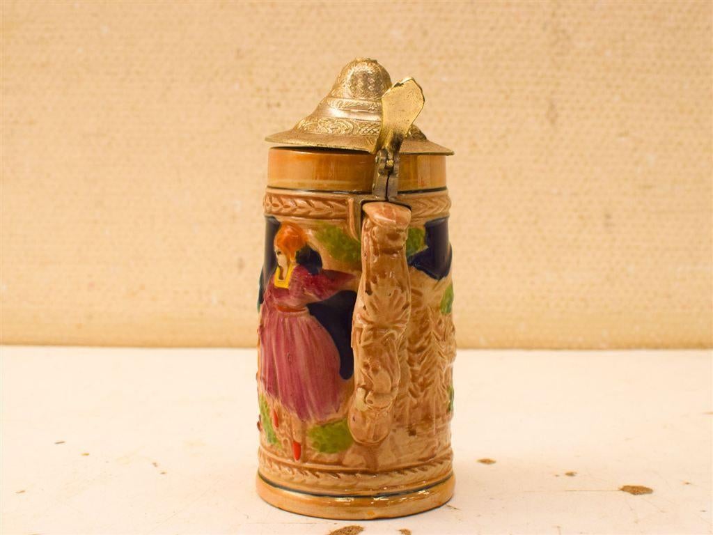Duitse Bier Pul 51691, Huis en Inrichting, Ophalen of Verzenden, Gebruikt, Aardewerk, Bord(en)