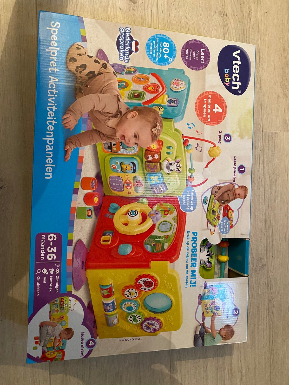 Vtech baby Speelpret activiteitenpanelen, Ophalen, Overige typen, Met licht
