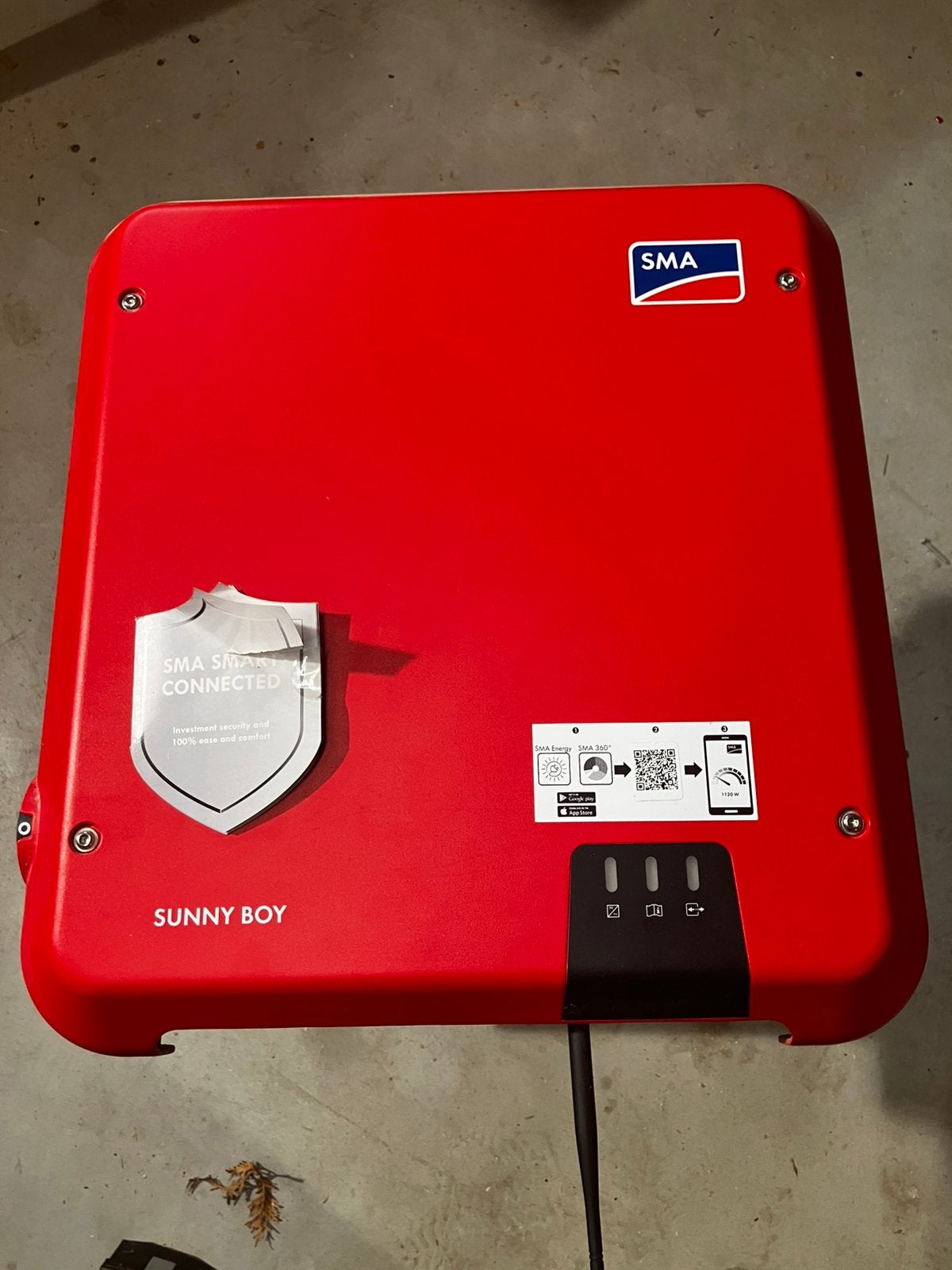 Omvormer SMA Sunny boy SB5.0, Doe-het-zelf en Verbouw, Ophalen, Zo goed als nieuw, Overige typen