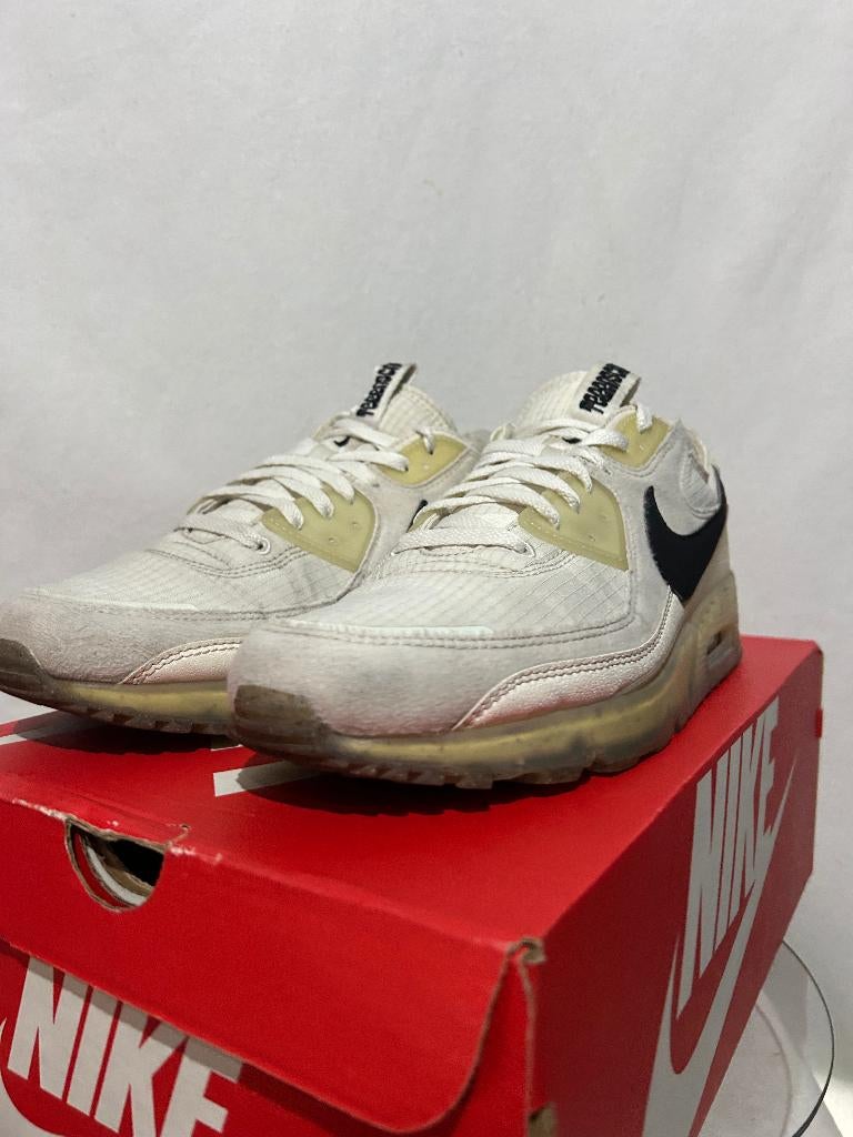 ALS NIEUW + DOOS! Maat 47,5 - Nike Air Max 90 Sail Sea Glass, Kleding | Heren, Overige kleuren, Verzenden, Nike, Nike