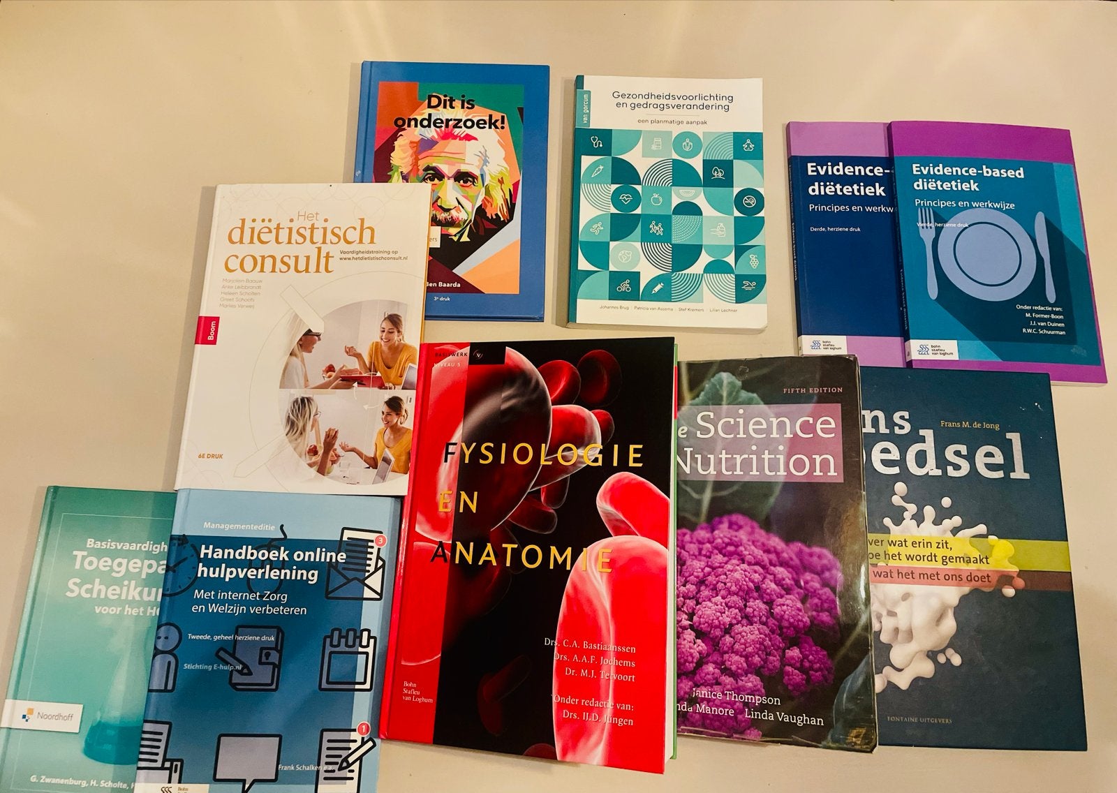 Studieboeken 1e jaars Voeding en Diëtetiek, Boeken, Ophalen of Verzenden, Beta, Gelezen, HBO