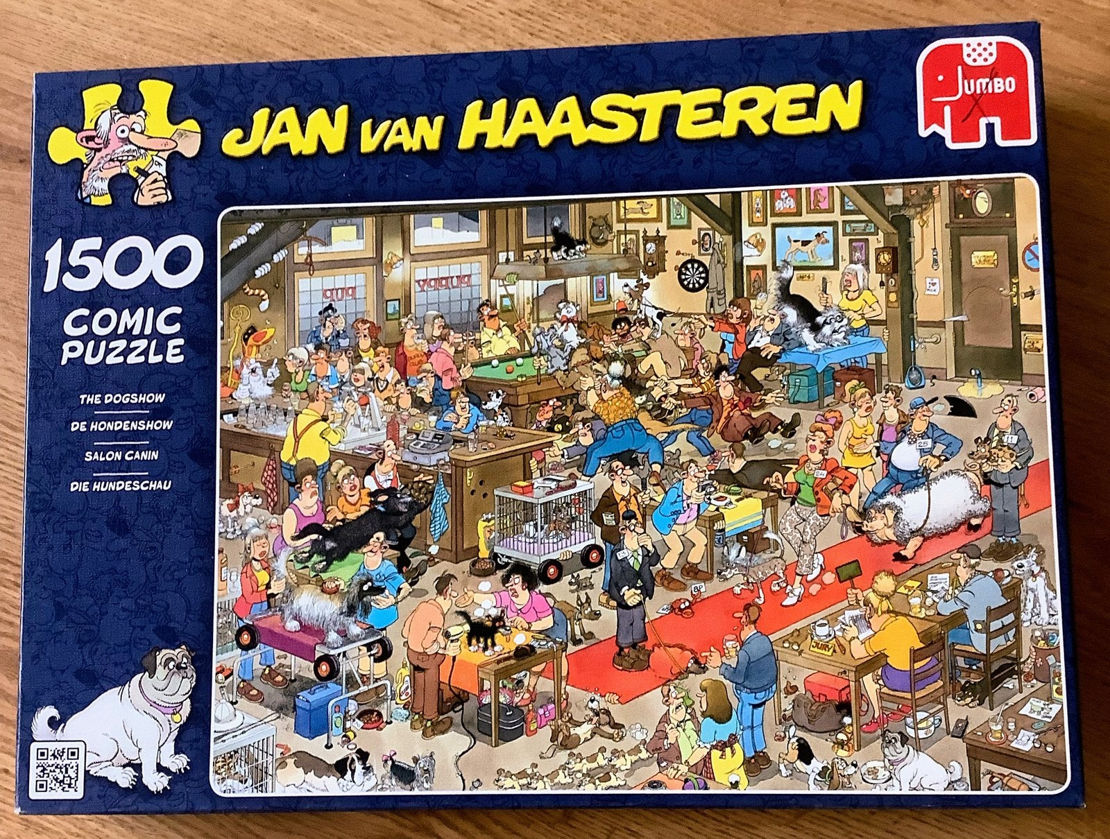 Jan van Haasteren puzzel 1500 stukjes, Ophalen, Gebruikt