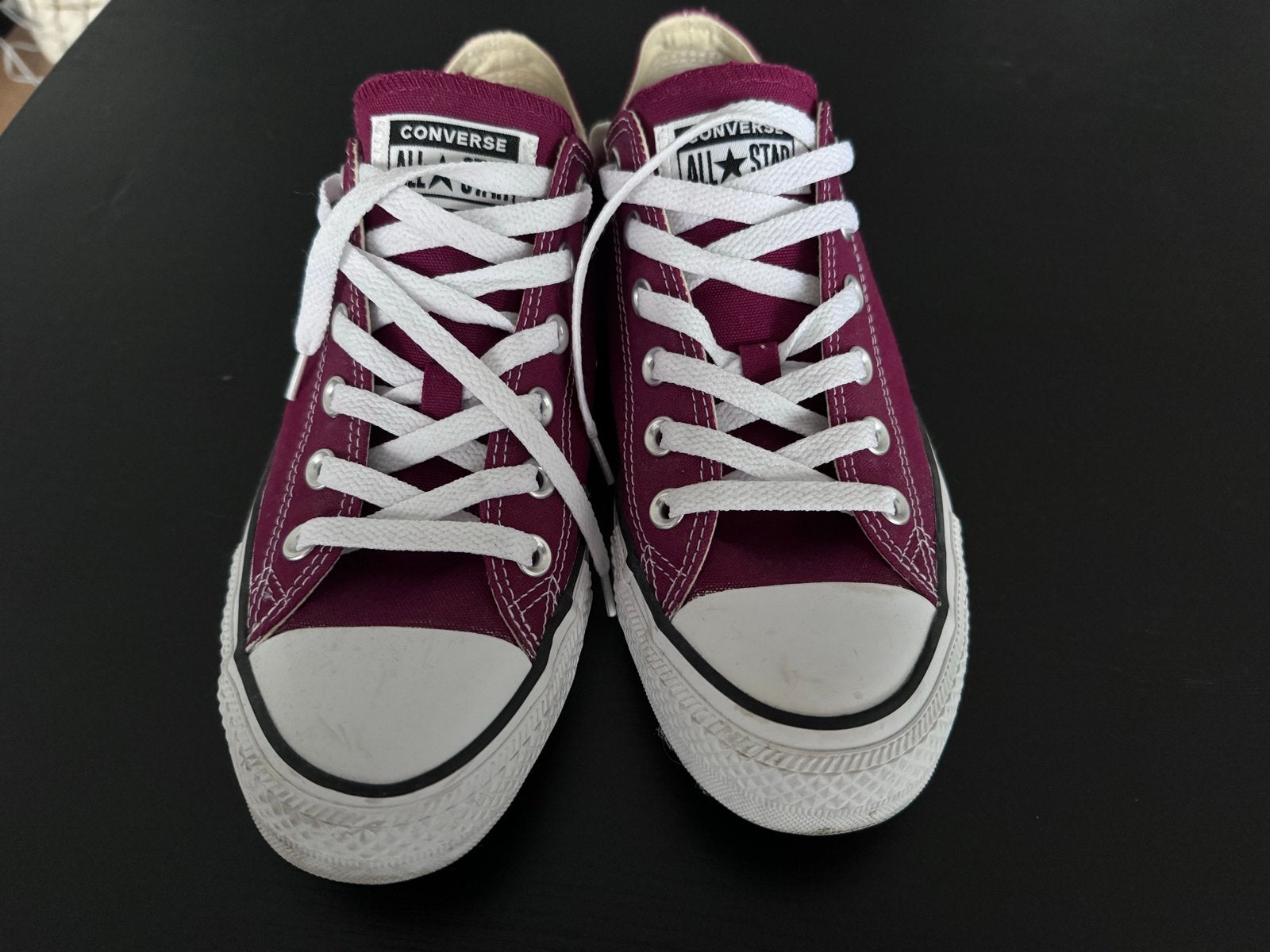 Bordeaux rode Converse All Stars - Maat 41, Kleding | Dames, Schoenen, Ophalen, Zo goed als nieuw, Rood, Sneakers of Gympen