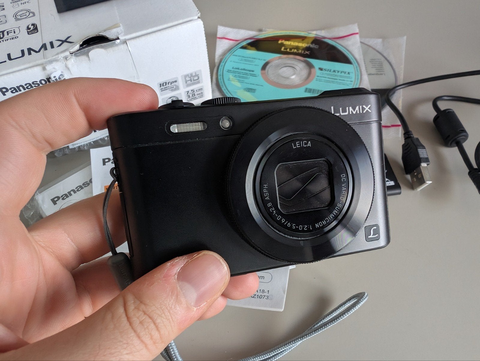 Panasonic Lumix LF1, Panasonic, Ophalen of Verzenden, Zo goed als nieuw, Compactcamera