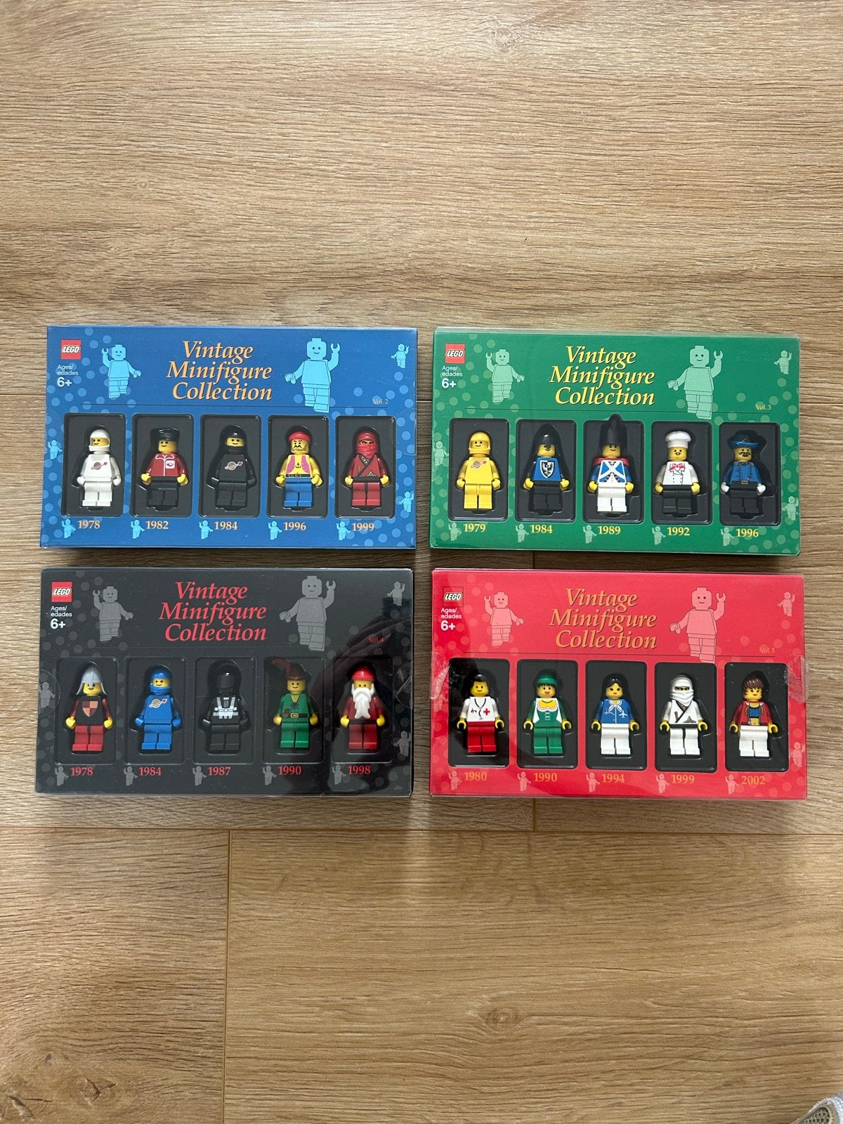 Lego Vintage Minifigure Collection - 4 sets, Ophalen of Verzenden, Nieuw, Overige merken