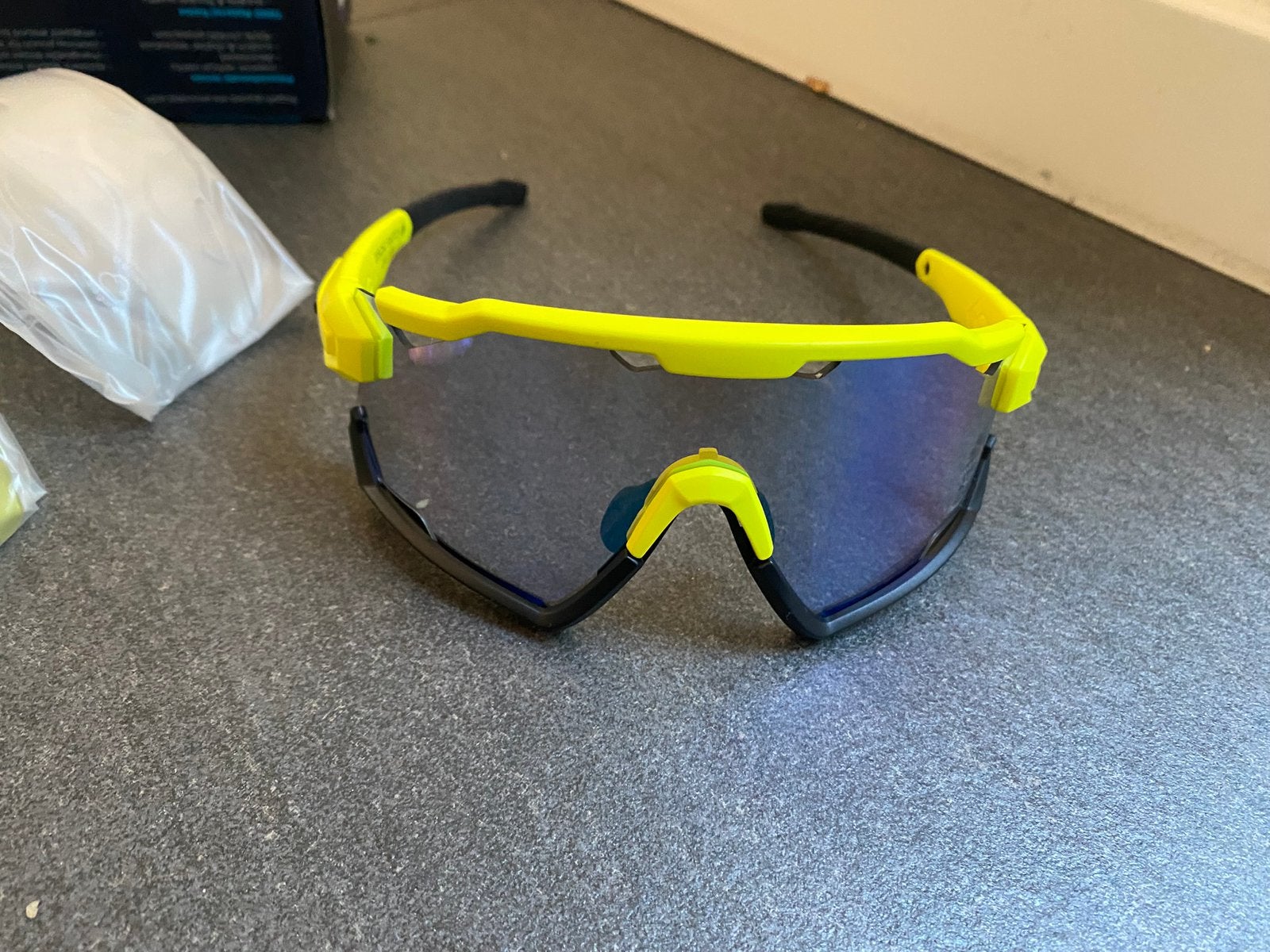 Fietsbril rogelli switch fluor nieuw!, ., Nieuw, Ophalen of Verzenden, .