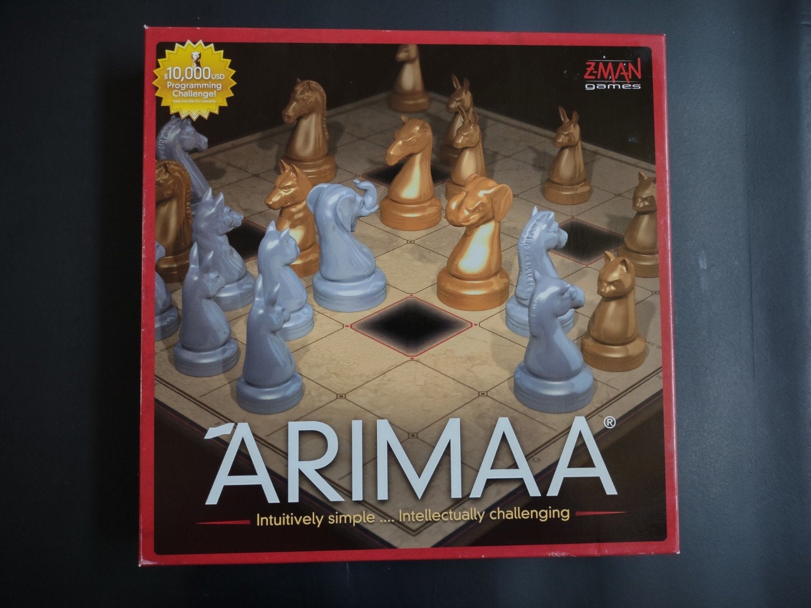 Arimaa - niet gespeeld - Zman Games, Een of twee spelers, Ophalen of Verzenden, Nieuw, Z-Man Games