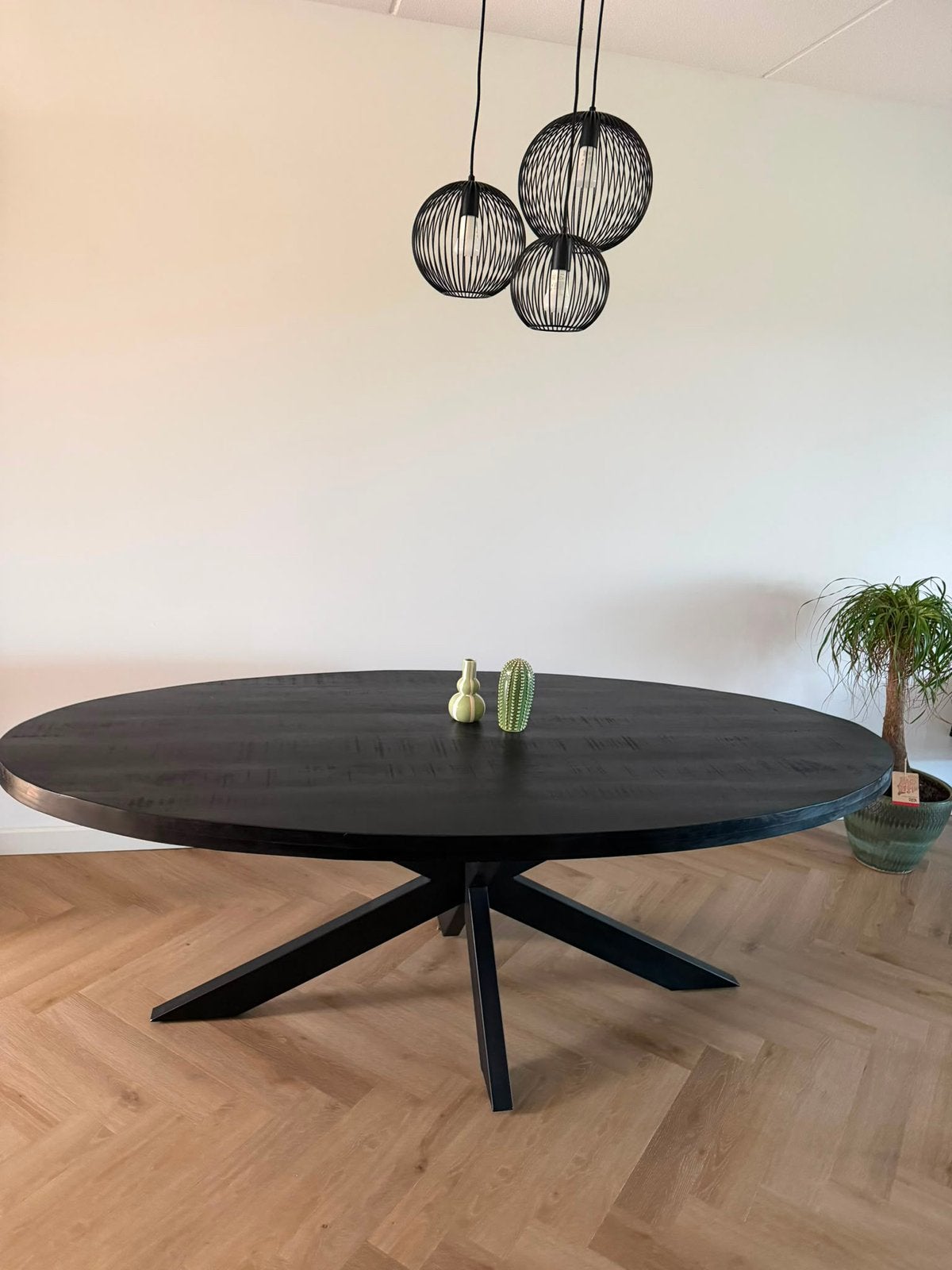 Te koop: luxe eettafel, Ophalen, 100 tot 150 cm, 200 cm of meer, Zo goed als nieuw