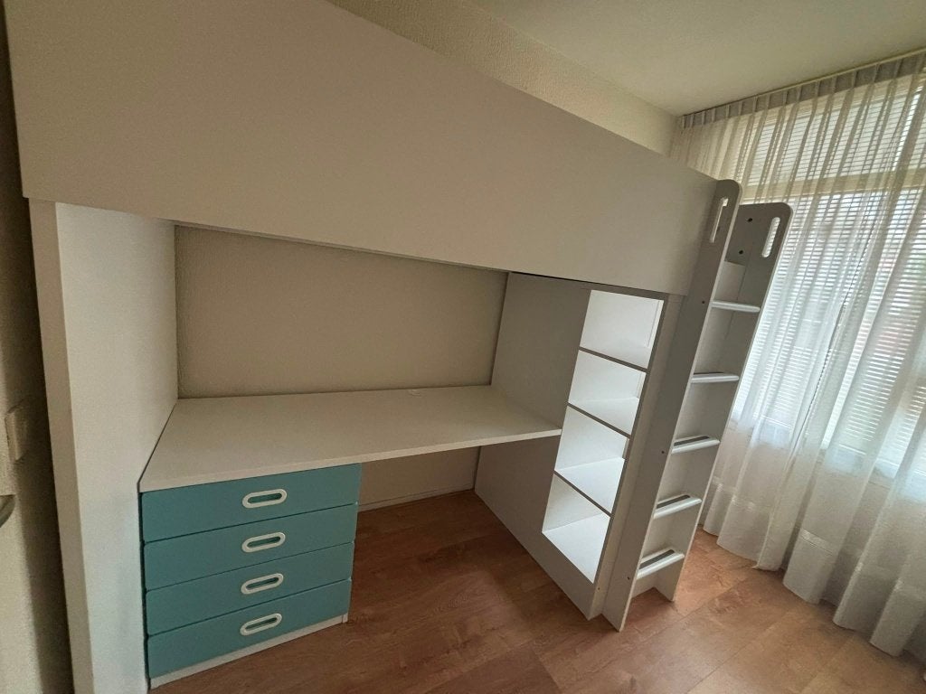 IKEA SMÅSTAD Hoogslaper, Ophalen, Gebruikt, Eenpersoons, 160 tot 180 cm