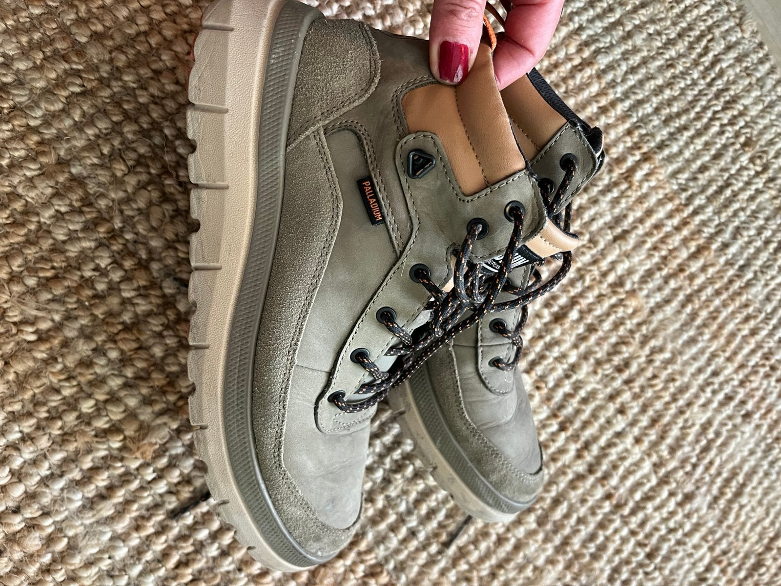 Leren sneakers van PALLADIUM Maat 41, Ophalen of Verzenden, Zo goed als nieuw, Sneakers of Gympen