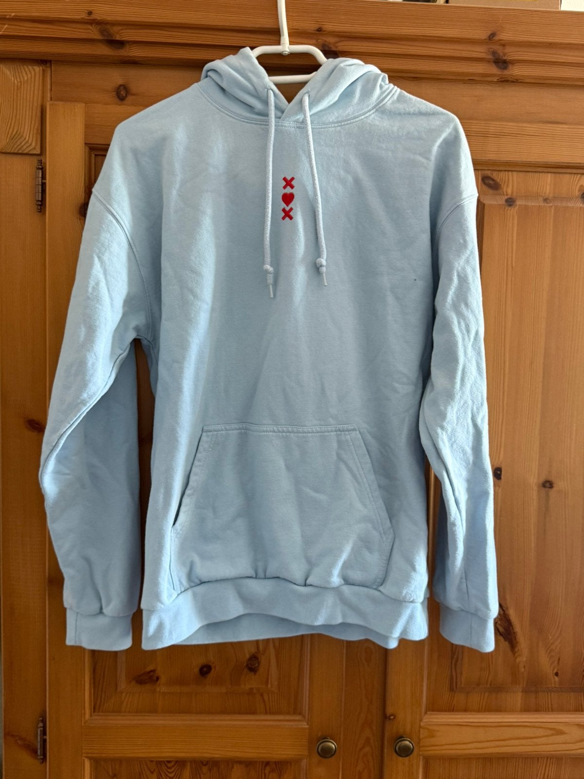 Moncur Amsterdam sweater hoodie trui, Ophalen of Verzenden, Zo goed als nieuw, Maat 38/40 (M), Blauw