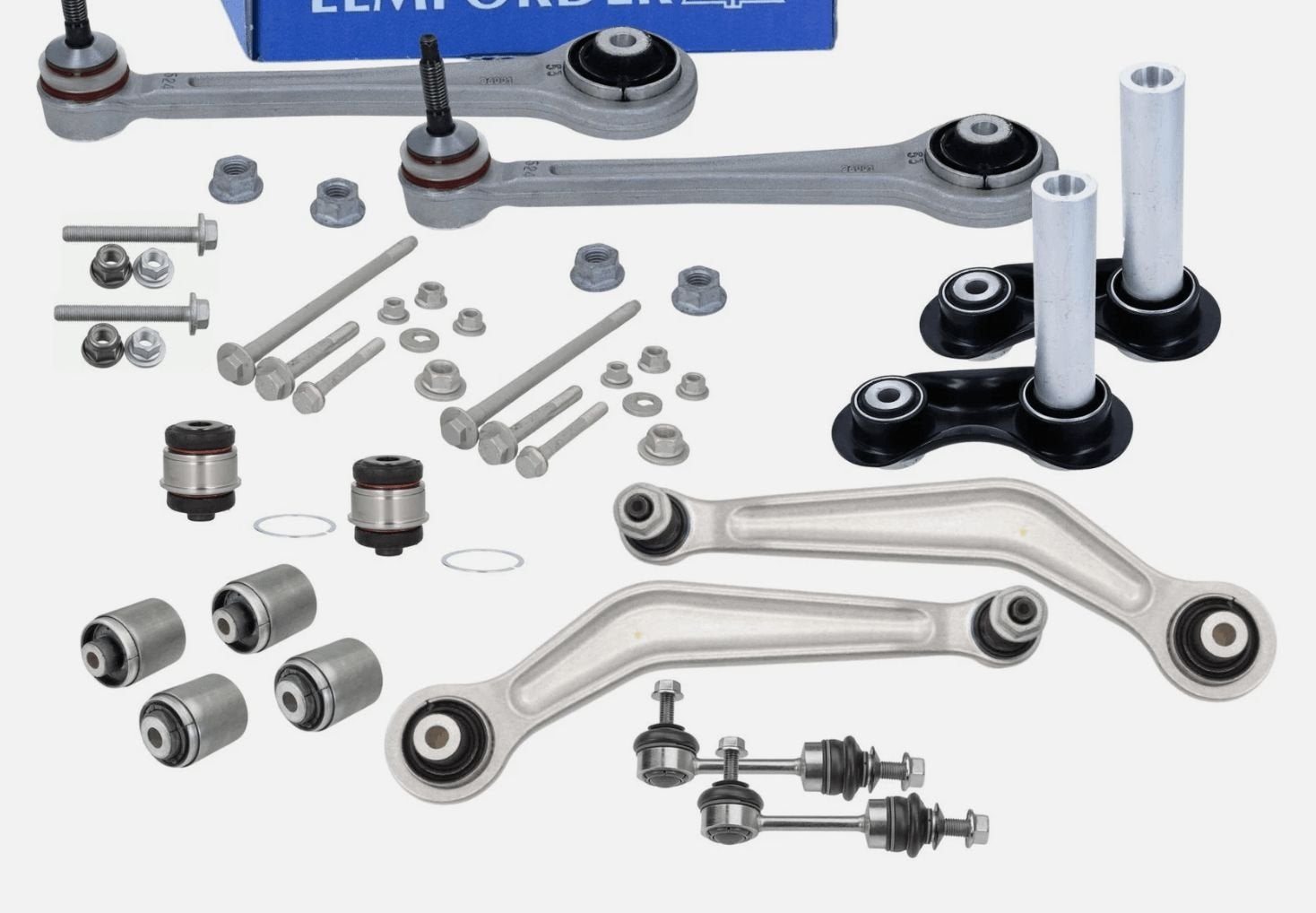 Ophanging BMW E60 draagarmen BMW E61 Touring reparatie set, -, -, Nieuw, Ophalen of Verzenden