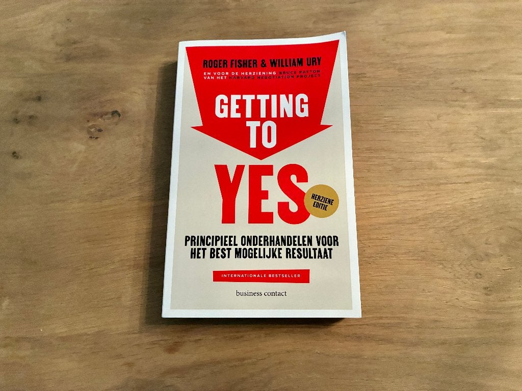Getting to Yes – Roger Fisher, William Ury, Ophalen of Verzenden, Gelezen, Management