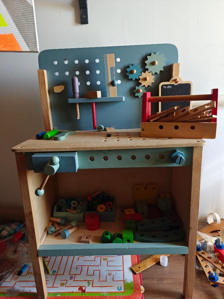 Little Dutch werkbank, Kinderen en Baby's, Speelgoed | Houten speelgoed, Ophalen, Gebruikt, Overige typen