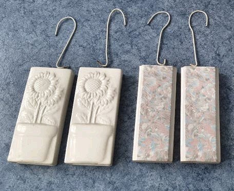 Vintage radiatorbakjes/ waterverdampers/ luchtbevochtigers, Ophalen of Verzenden, Gebruikt, Meerkleurig