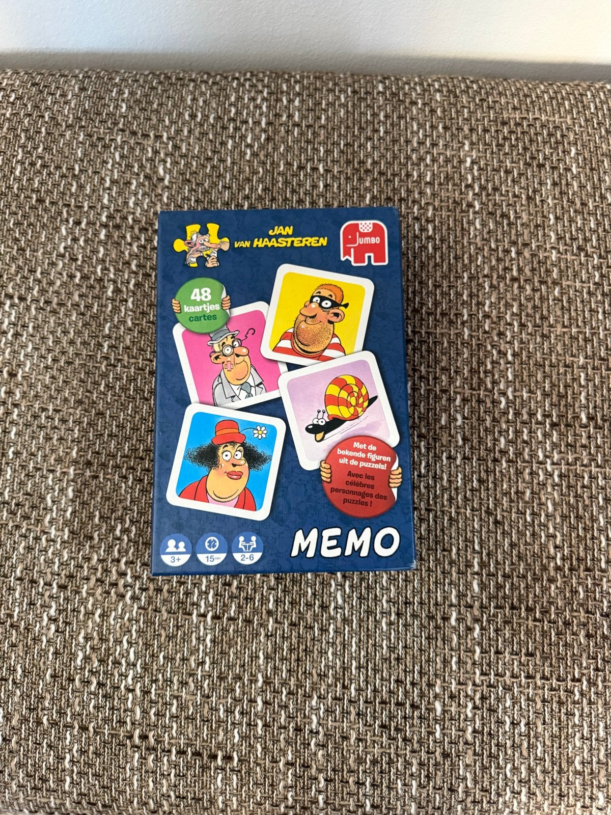 Jan van Haasteren Memo Spel - Jumbo, Een of twee spelers, Ophalen of Verzenden, Zo goed als nieuw