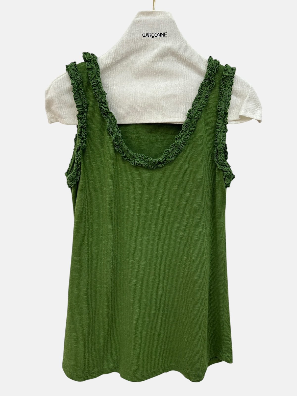 GARCONNE top groen mt TU, Kleding | Dames, Tops, Nieuw, Groen, Zonder mouw, Verzenden