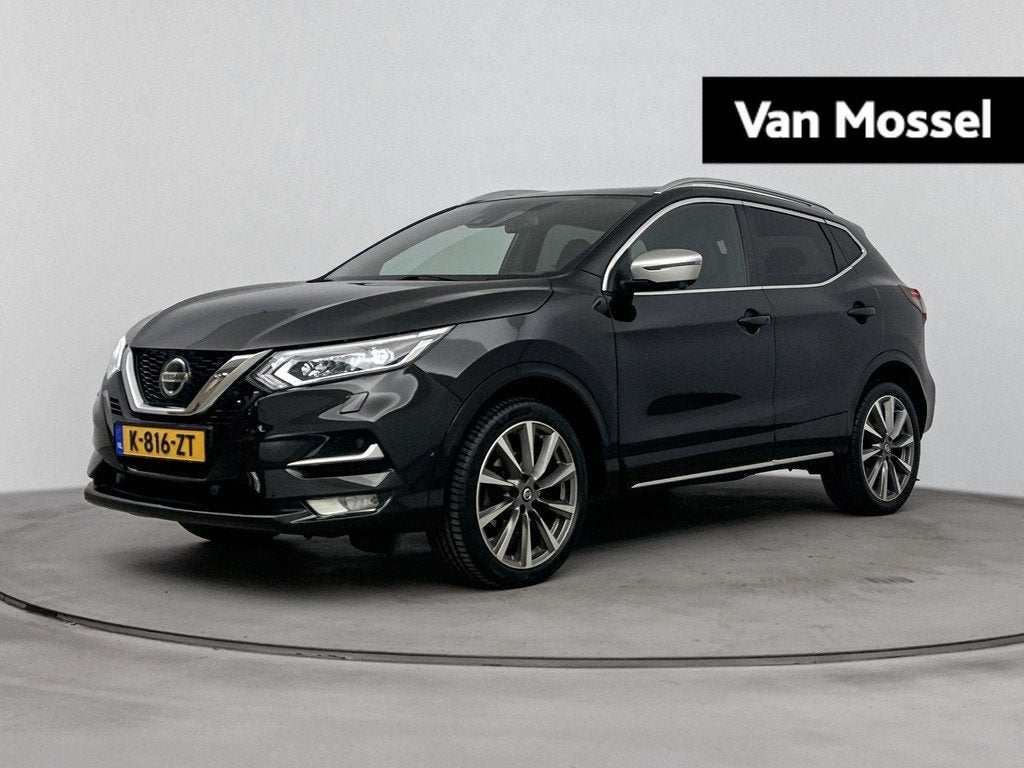 Nissan Qashqai 1.3 DIG-T Tekna + | airco automatisch | Apple, Auto's, Nissan, Bedrijf, Te koop, Qashqai, 360° camera, ABS, Adaptieve lichten