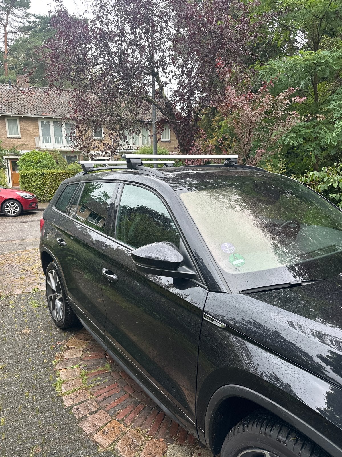 Skoda Kodiaq dakdragers origineel, Auto diversen, Dakdragers, Ophalen, Gebruikt
