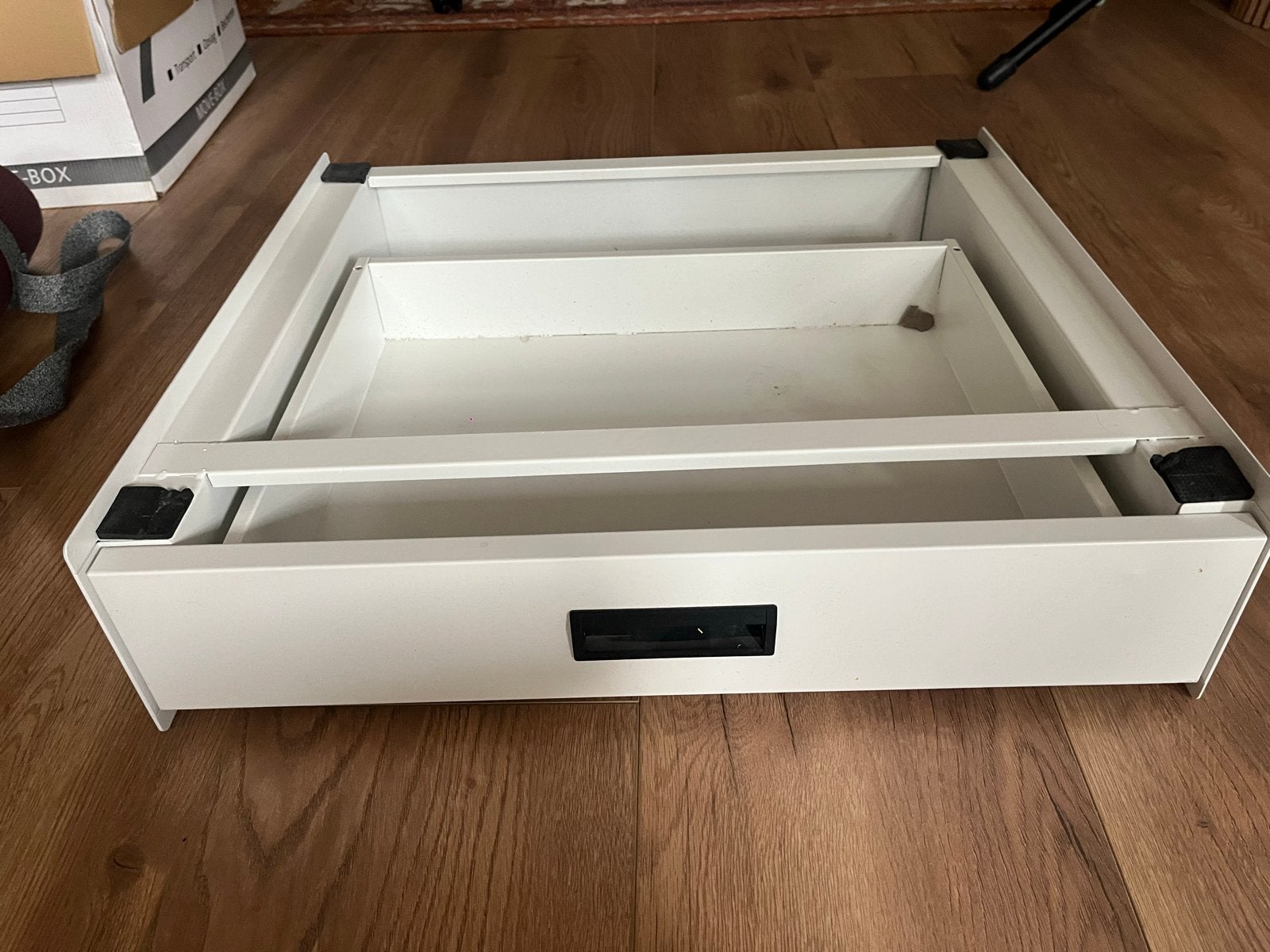 Stapelkit tussenstuk wasmachine/droger, Ophalen, Gebruikt, 1 of 2 laden, 50 tot 100 cm