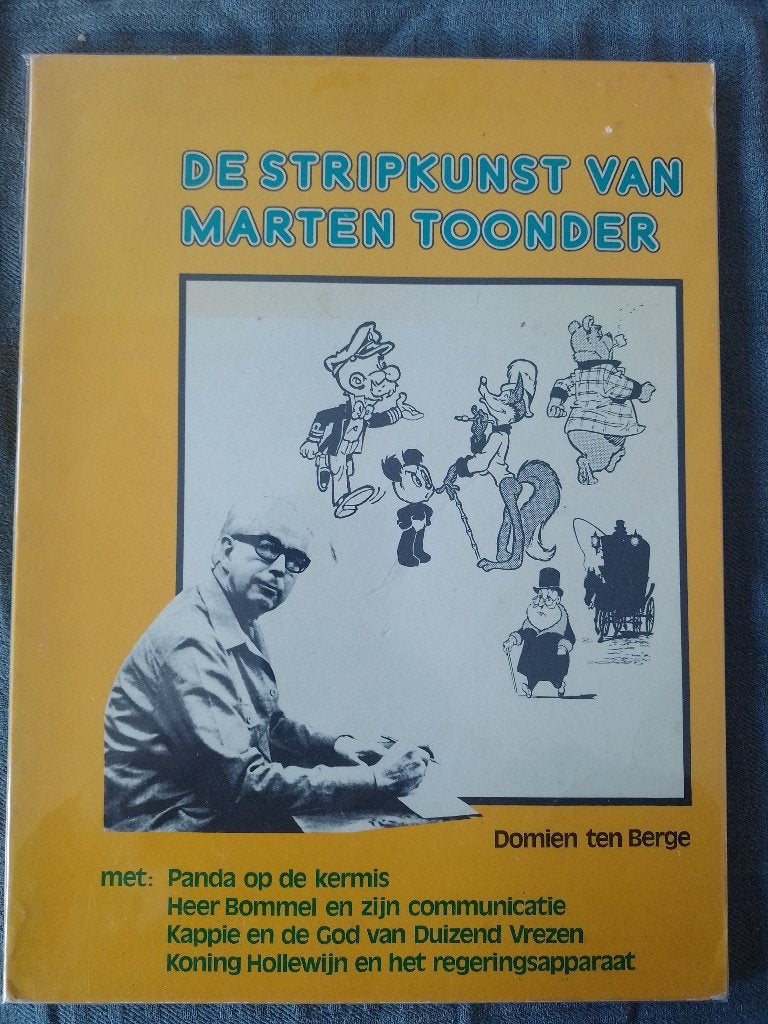 De stripkunst van Marten Toonder., Eén stripboek, Ophalen of Verzenden, Gelezen
