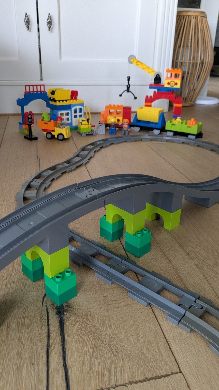 LEGO DUPLO 10508 – Grote Treinset, Ophalen of Verzenden, Zo goed als nieuw